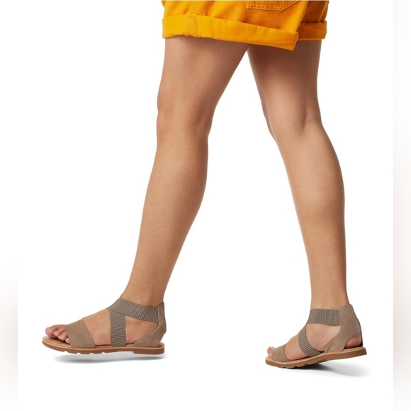 Sorel Ella II Woman Flat Comfy‎ Sandal Size 6.5 main image 1